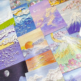 HALF PRICE OIL PAINTING style Postcard- Single Floral/Set of 3 lucky Dip
