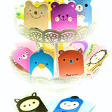 Just 20p! Kawaii Animal  MINI GREETINGS CARD & ENVELOPE
