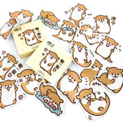 Otter Sticker Flakes Mini Box of 45 Stickers