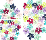 rhinestone centre flower acrylic 10mm fb flat backs flowers sparkly