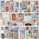 alice in wonderland ephemera stickers sticker pack vintage retro style old illustrations scrapbooking card making planner stationery cute kawaii uk white rabbit cheshire cat teapot labels tags