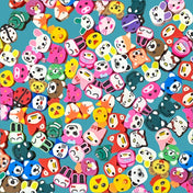 animal bead beads polymer clay fimo poly animals cute kawaii uk cute craft supplies shop store crafts bundle set