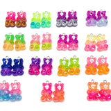 gummy bear charm charms bears resin glitter pendant cute uk craft supplies