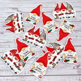 cute festive christmas gnome gnomes gonk gonks acrylic planar flatback flat back fb fbs embellishment uk cute kawaii craft supplies red grey white merry
