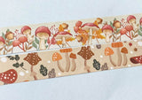 To Clear- just £1.50! MUSHROOM Washi Tape 10m -2 Designs