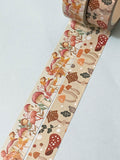 To Clear- just £1.50! MUSHROOM Washi Tape 10m -2 Designs