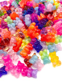 ombre gummy bear bears fb fbs flat back flatbacks embellishments resin resins cute kawaii uk craft bundles