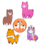 llama alpaca vinyl laptop sticker stickers kawaii uk cute stationery