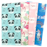 miko panda cute pandas kawaii tissue paper uk packaging supplies rex london turquiose blue wrap