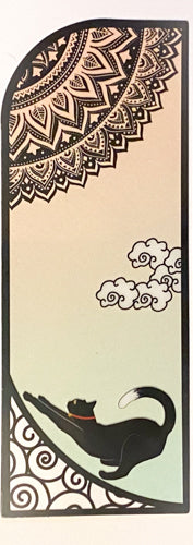 Half Price! CAT Vibrant Plastic Transparent Bookmark - Single Bookmark or Gift Pack of 3
