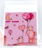 kawaii cellophane bag bags cello unicorn unicorns cat cats cute uk packaging supplies