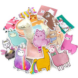 llama alpaca vinyl laptop sticker stickers kawaii uk cute stationery