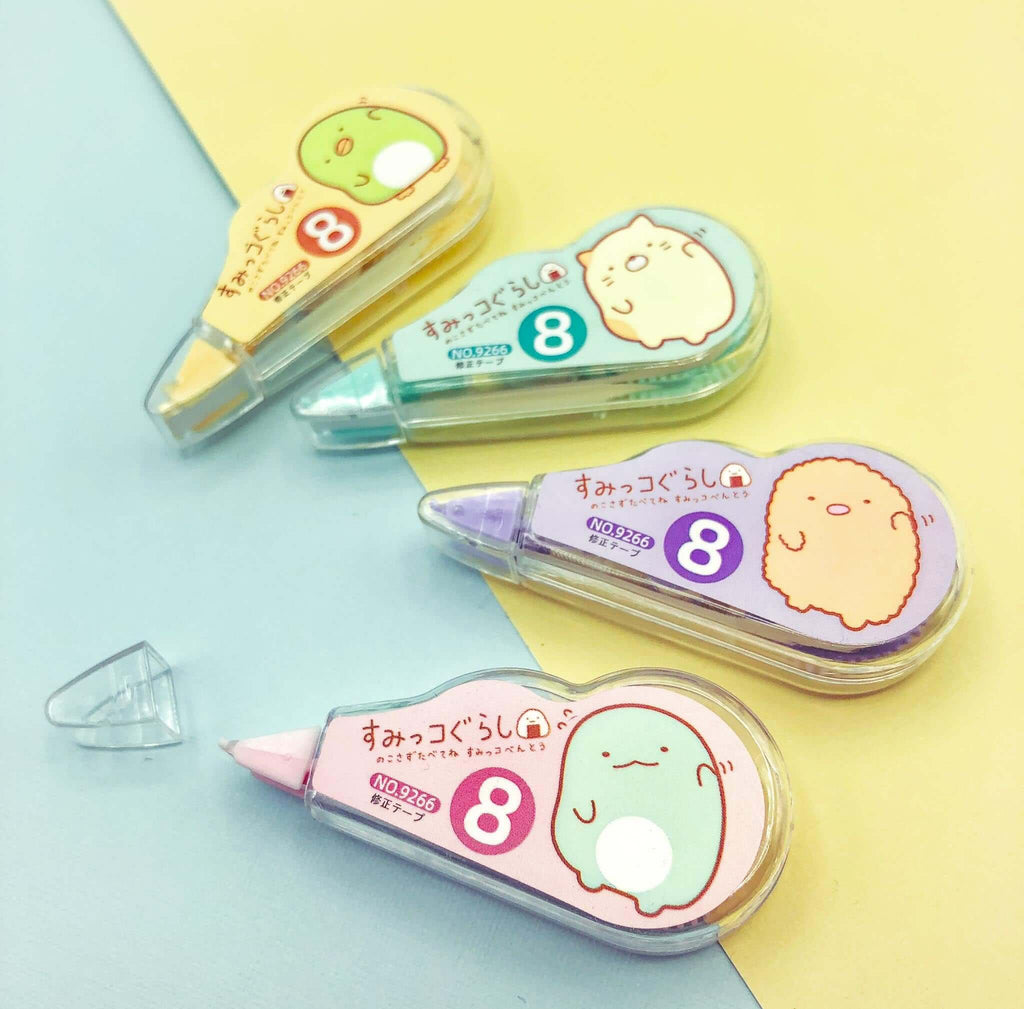 2Pcs Cute Correction Tape Mini Roller White Out Eraser School Office  Stationery Correction Tape Correction Tape Roller Typex Correction Tape