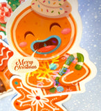 christmas laptop sticker stickers holo holographic laser lazer snowflake snowflakes glossy big large gift gifts uk cute kawaii santa snowman gingerbread house men reindeer bell car tree gnome pack packs set