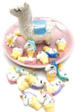 ice-cream cone cones unicorn charm resin charms kawaii unicorns