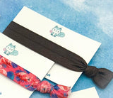 hair ties elastic bow bows elastics girls girl cute kawaii accessory gift uk handmade pretty present single pack