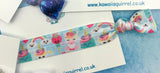 hair ties elastic bow bows elastics girls girl cute kawaii accessory gift uk handmade pretty present single pack