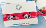 hair ties elastic bow bows elastics girls girl cute kawaii accessory gift uk handmade pretty present single pack