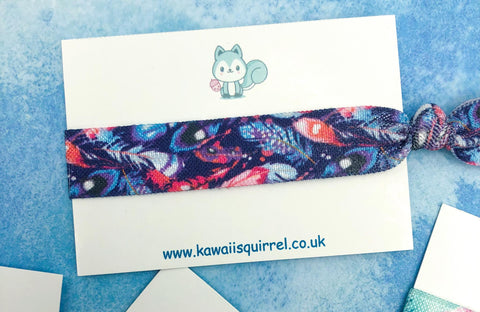 Single Elastic Hair Ties - Patterned #H7