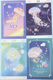 mushroom fungi toadstool butterfly butterflies fish goldfish ocean jellyfish pretty cute kawaii individual post card postcard postcards uk pastel