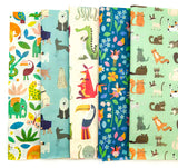 Tissue Paper Mixed Bundle of 5 Large Single Sheets (A)
