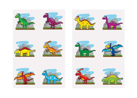 Just 8p! Dinosaur Temporary Tattoo
