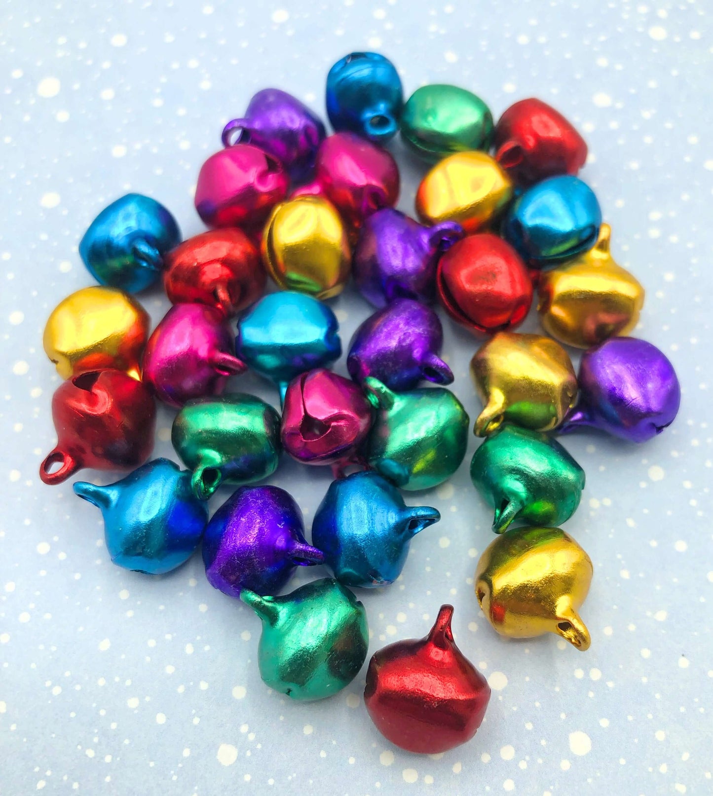 Chunky Individual Metal Jingle Bell 14mm SET