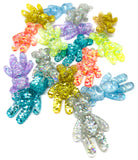 glitter bear pendant charm charms 46mm bears