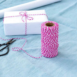 pink and white stripe striped baker's twine string bakers uk cute kawaii packaging supplies materials present wrapping gift wrap yard decorative