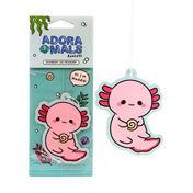 maddie the axolotl axolotls pink animal animals adoramals  hanging air freshener fresheners car home raspberry scent scented cute kawaii gift gifts uk stocking filler fillers shop store pretty fragrance fragranced fruit smell her women present