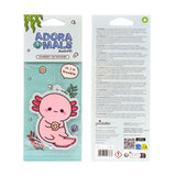 maddie the axolotl axolotls pink animal animals adoramals  hanging air freshener fresheners car home raspberry scent scented cute kawaii gift gifts uk stocking filler fillers shop store pretty fragrance fragranced fruit smell her women present
