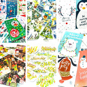 75% OFF Christmas Postcards- Mixed Styles Bundle of 5