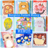 bargain cheap sale memo memos pads uk cute kawaii 