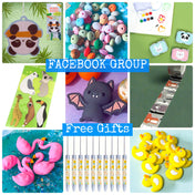 FACEBOOK GROUP FREE GIFTS- add 3 to each order as a bonus!