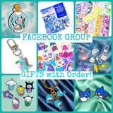 FACEBOOK GROUP FREE GIFTS- add one to each order as a bonus!