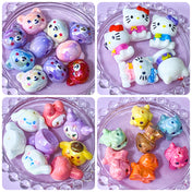 sanrio kuromi my melody bunny rabbit hello kitty cat cats rabbits dog dogs puppy puppies japanese character acrylic bead beads jumbo big large chunky iridescent acrylic craft supplies build make your own beaded pen jewellery uk crafts shop store pink white blue pompompurin cinnamoroll 