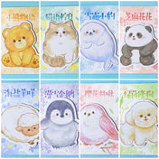 Large ANIMAL STICKY NOTES 30 Sheets- PANDA, TEDDY, SEAL, BIRD, CAT, PENGUIN, DOG, SHEEP MEMO