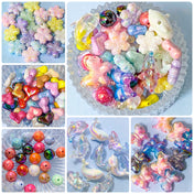 iridescent pearl pearly pearlescent ab aurora borealis bead beads shimmer shimmery craft supplies jumbo large big uk cute kawaii crafts butterfly butterflies flower flowers round 16mm 15mm 30mm huge dolphin dolphins clear heart hearts shop store make your own beaded pen pens 