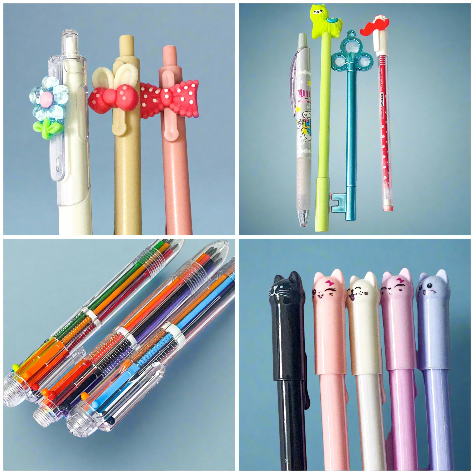 bargain pen pens cute kawaii fineline gel black ink uk stationery shop store cheap sale planner supplies slim ballpoint
