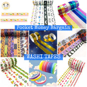ON OFFER! Pocket Money Bargain WASHI TAPES (Unboxed)
