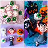 JUMBO HALLOWEEN SILICONE BEADS- DRACULA MUMMY DEATH EYEBALL+