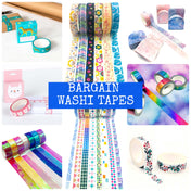 BARGAIN CHEAP sale washi tape tapes uk cute kawaii stationery store shop planner addict addicts