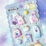 puffy sticker stickers sheet jumbo large big raised gem gems jewel jewels sparkly animal animals uk cute kawaii stationery animal ghost star balloon bunny rabbit sheep seal cat mermaid penguin fish pretty chunky