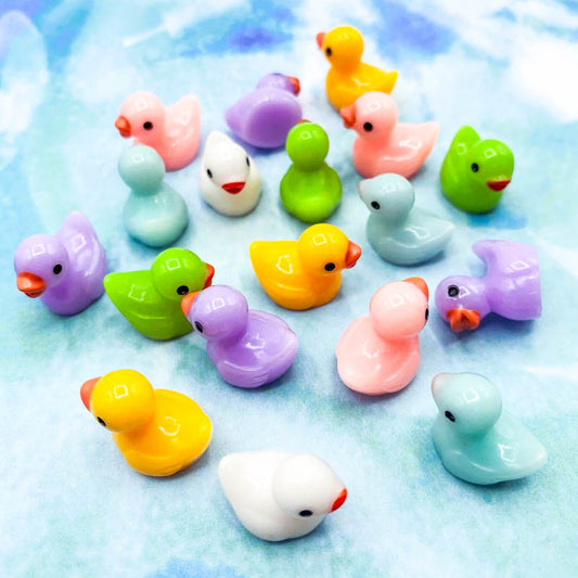 DUCK Resin 3D Flatback 20mm BUNDLE of 2