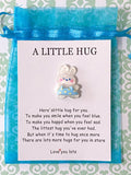 spring easter hug pocket hugs present gift anxiety mental health kindness gifts uk cute kawaii deer bunny rabbit rabbits pig pigs chick chicks elephant baby dolphin shark chicken colourful presents