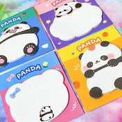 KAWAII PANDA Sticky Note Pad Memo- 4 Designs