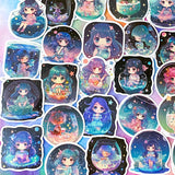 magic magical dream girl girls laptop sticker stickers kawaii cute uk stationery magic bottle bottles jar jars imagination magic magical purple lilac blue green turquoise spell potion sky stars star moon moons drink bottles jars cup glass bubbles dreamy