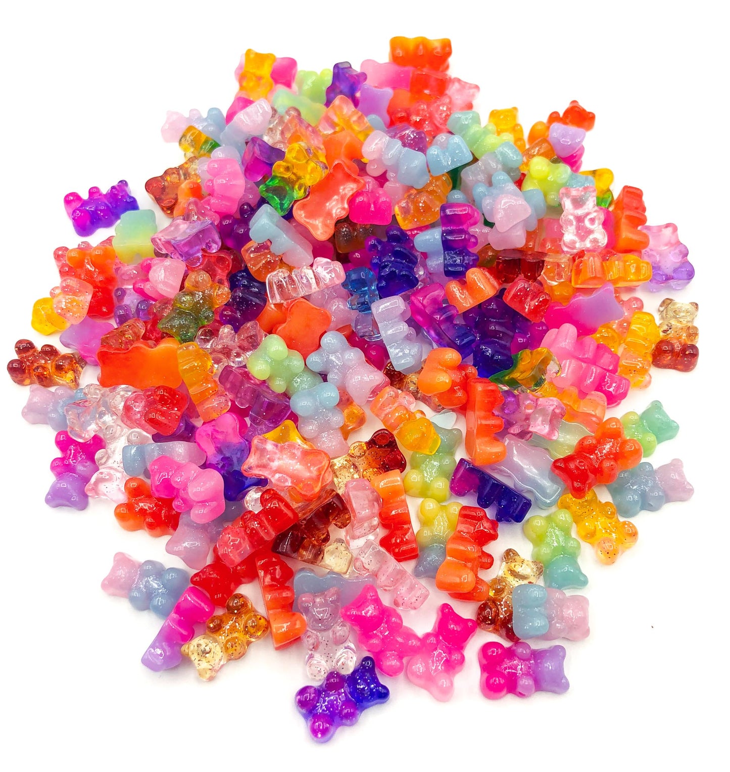OMBRE GUMMY BEARS Resin FB Sets 4/8 18mm