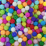 bumpy pearl pearly 9mm 10mm bead beads bundle colours blue pink yellow red green lilac white purple turquoise orange acrylic plastic cute kawaii craft supplies shop store uk jewellery making