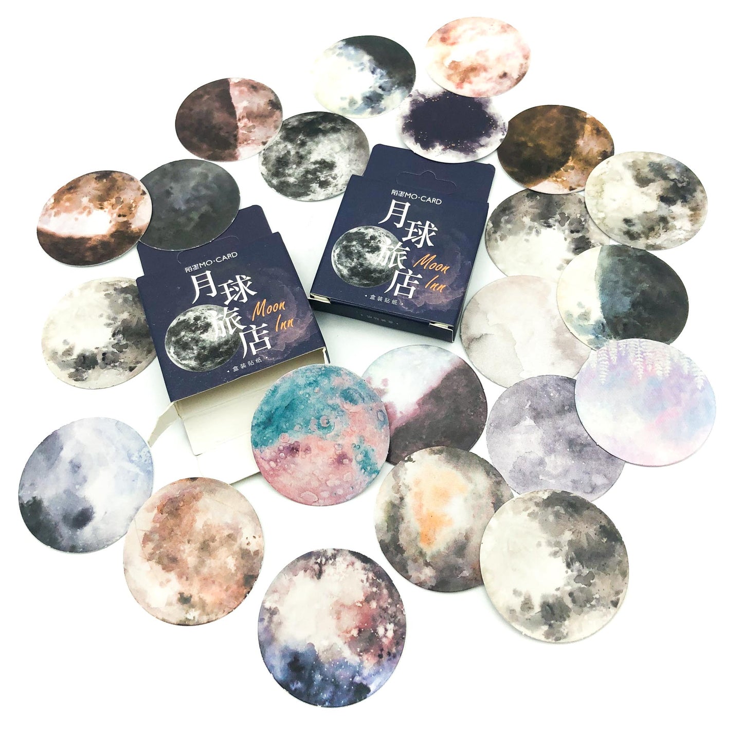 STICKER BUNDLE- 🌙🚀MOON & PLANETS THEME🚀🌙